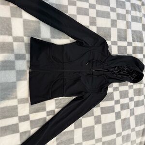 Black Hooded Jacket
